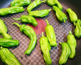 簡単もう一品☆しし唐の焼きびたし作り方4写真