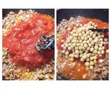 ひよこ豆☆マイルド☆キーマカレー☆トマト作り方3写真