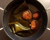 パンとベーコンエッグのお味噌汁作り方1写真