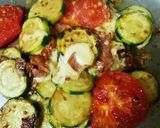 ズッキーニとトマトの出逢い(*^^*)作り方5写真