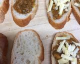 キーマカレーのブルスケッタ作り方1写真