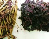 赤しそジュースの残り葉で作る我が家の佃煮作り方2写真