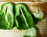 紹興酒で香りの抜群な青椒肉絲 人気検索作り方3写真