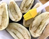 器も食べて！！丸ごとなすミートグラタン♡作り方3写真
