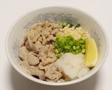 塩豚おろしぶっかけうどん作り方6写真