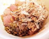 １分★おつまみにも【マグロのおかか納豆】作り方3写真