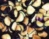 夏っ！ナスとトマトのひき肉オイポン炒め作り方4写真