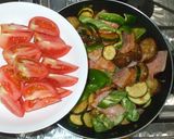夏野菜ベーコンの煮込み♪簡単パスタソース作り方9写真