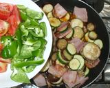 夏野菜ベーコンの煮込み♪簡単パスタソース作り方8写真