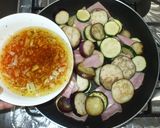 夏野菜ベーコンの煮込み♪簡単パスタソース作り方7写真