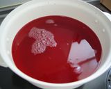 りんご酢で♪簡単赤じそジュース作り方5写真