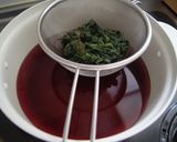 りんご酢で♪簡単赤じそジュース作り方4写真