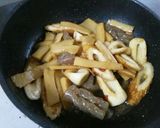 メンマでピリ辛煮物作り方9写真