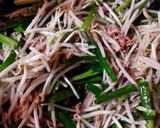 ニラともやしの♪カレー味チーズオムレツ♥作り方2写真