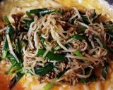 ニラともやしの♪カレー味チーズオムレツ♥作り方5写真