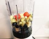 ブルーベリーのミックスジュース作り方3写真
