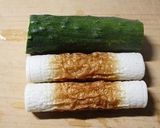 ちくわ梅巻作り方1写真