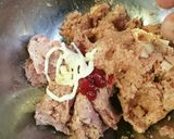 ポテトサラダinハンバーグ: 2017作り方3写真
