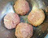 ポテトサラダinハンバーグ: 2017作り方4写真