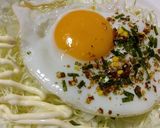 目玉焼き味付けは好きなふりかけね♪作り方7写真