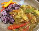 野菜を食べる！ヘルシーカレーライス♪作り方7写真