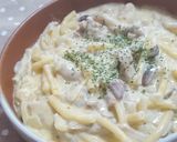 鶏肉とキノコのクリームペンネ作り方11写真