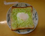 巣ごもり卵トースト作り方7写真