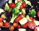 夏野菜のオリーブオイル炒め作り方6写真
