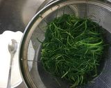 おかひじきのカラシあえ作り方1写真