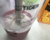 ★ベリー★ヨーグルトプロテインスムージー作り方4写真