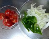 夏野菜と豚バラの塩焼きうどん作り方2写真