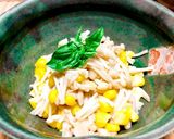 レンチン簡単!コーンとえのきのバター醤油作り方4写真
