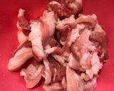 旦那の好物♡豚バラとナス長芋のめんつゆ煮作り方1写真