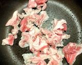 旦那の好物♡豚バラとナス長芋のめんつゆ煮作り方3写真