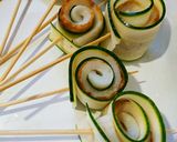 ＊ズッキーニのくるくる串揚げ３種盛り＊作り方6写真