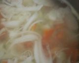 大人用から拝借☆離乳食☆野菜スープ作り方1写真