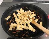 簡単！胡麻油香るひじきと油揚げの煮物作り方3写真