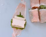 厚揚げチーズの肉巻き☆作り方1写真