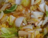 簡単！鶏むね肉と白菜の味噌ケチャップ煮♡作り方4写真