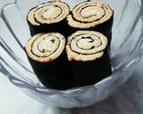 たまご焼のくるくる海苔巻き作り方6写真