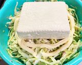 キャベツとツナとお豆腐のサラダ作り方3写真