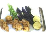 鶏肉のフリットと夏野菜のサラダ仕立て作り方2写真