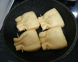 栄養満点☆油揚げの包み焼き♪作り方3写真
