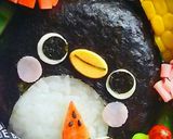 《キャラ弁》ペンギンちゃんとスイカバー作り方7写真