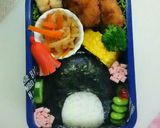 《キャラ弁》ペンギンちゃんとスイカバー作り方8写真