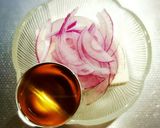 紫玉ねぎとごま油の塩冷奴作り方3写真