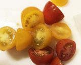 レタスとミニトマトの塩昆布サラダ作り方1写真