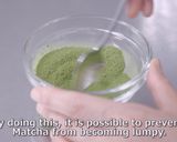 抹茶の葛餅～アイスのせ～作り方2写真