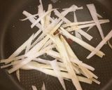 簡単でヤバイ大根の皮のキンピラ作り方2写真