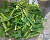簡単♪行者菜ツナ和え作り方1写真